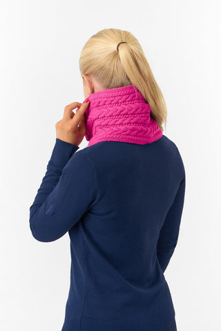 Waterproof Ladies Golf Snood-Pink