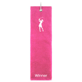 Winner Tri Fold Golf Towel Prize