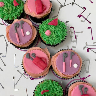 NSCO- Golf Clubs Table Sprinkle Confetti - Pink and Silver