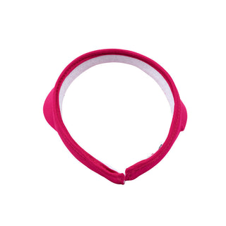 NSCO- Surprizeshop Clip Ladies Golf Visor with Ball Marker - Hot Pink
