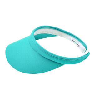 NSCO- Ladies Golf Clip Visor with Ball Marker - Ocean Blue