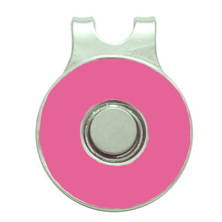 Ladies Golf Round Visor Clip- Pink